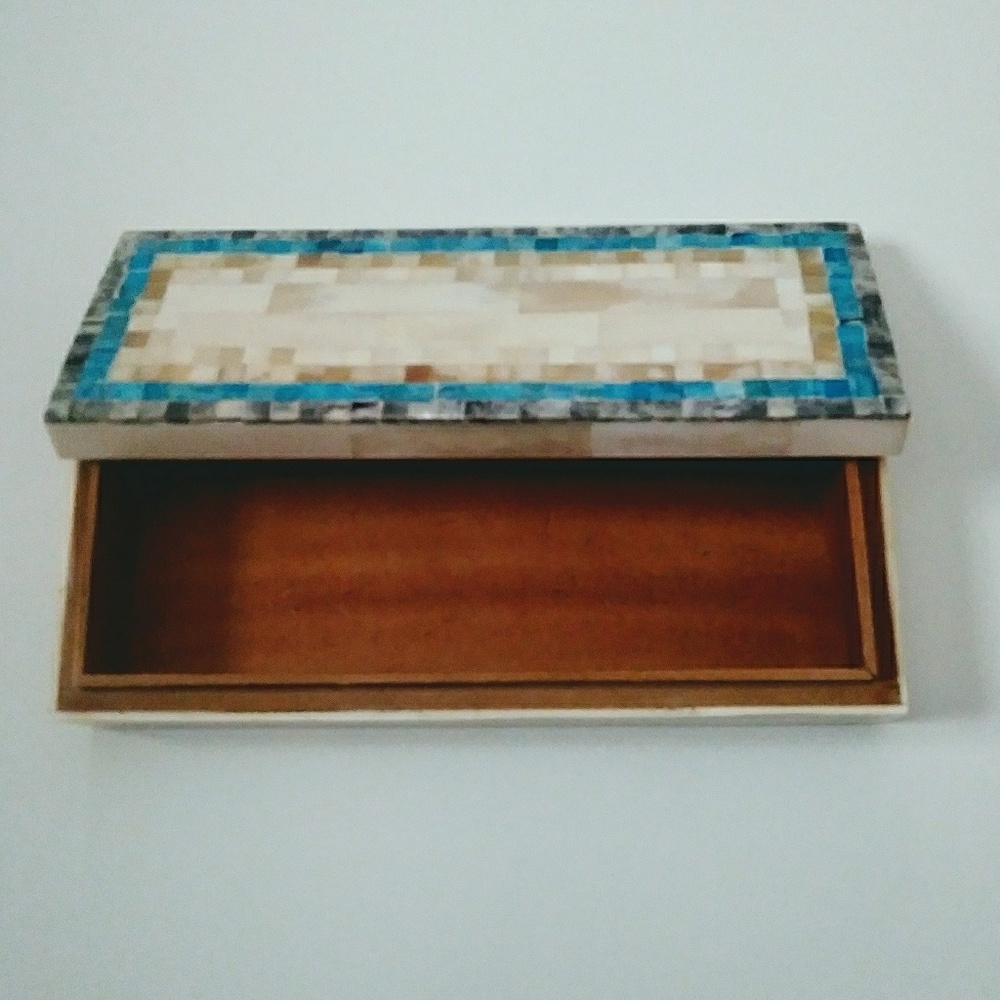 Tozai Home Small Mosaic Trinket Box